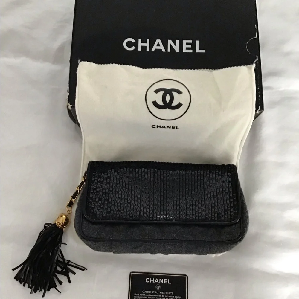 Vintage! CHANEL evening bag - Picture 6 of 8